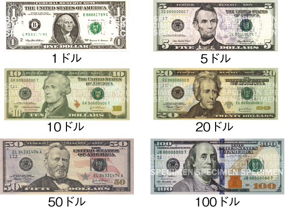 アメリカの現金 キャッシュ ニューヨーク便利帳